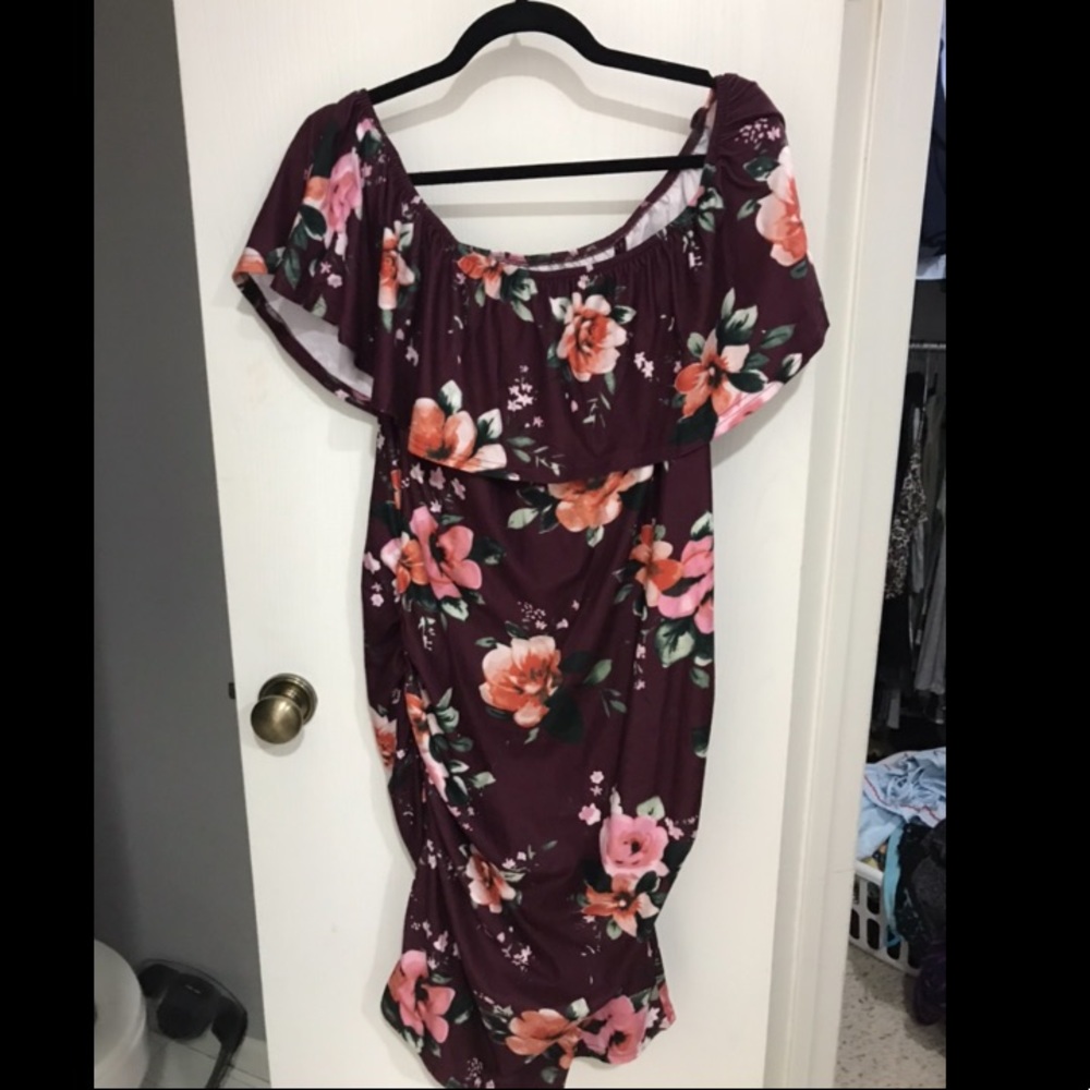 Floral Maternity Dress